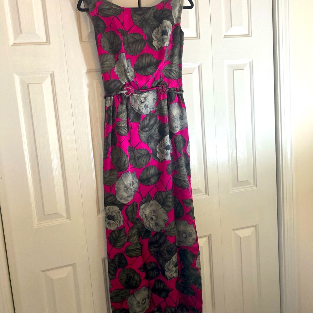 Vintage 60s Maxi Evening Gown -Made in Denmark
